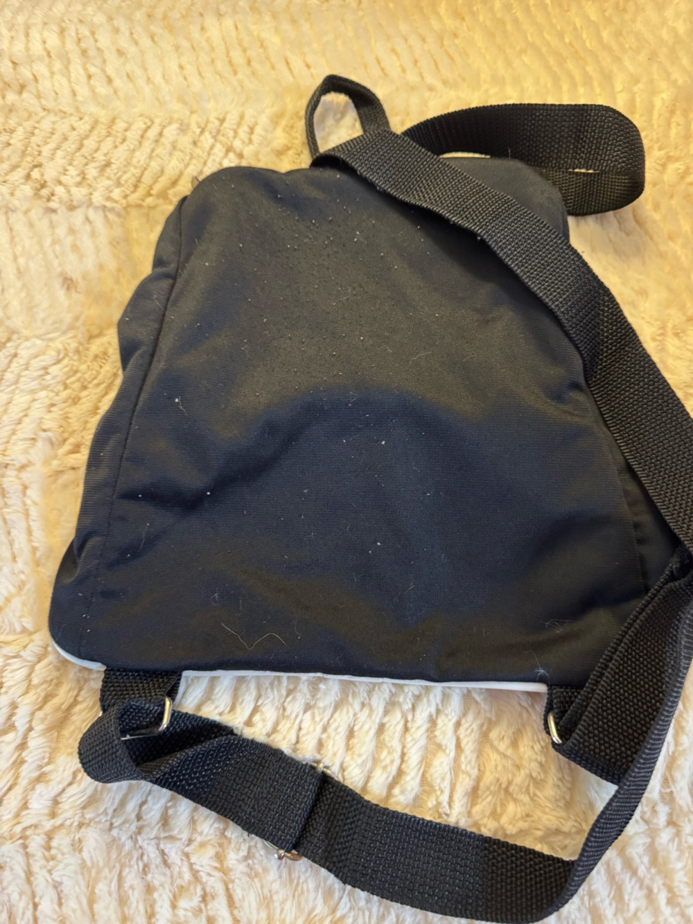 adidas Black and White Mini Backpack - Picture 2 of 4